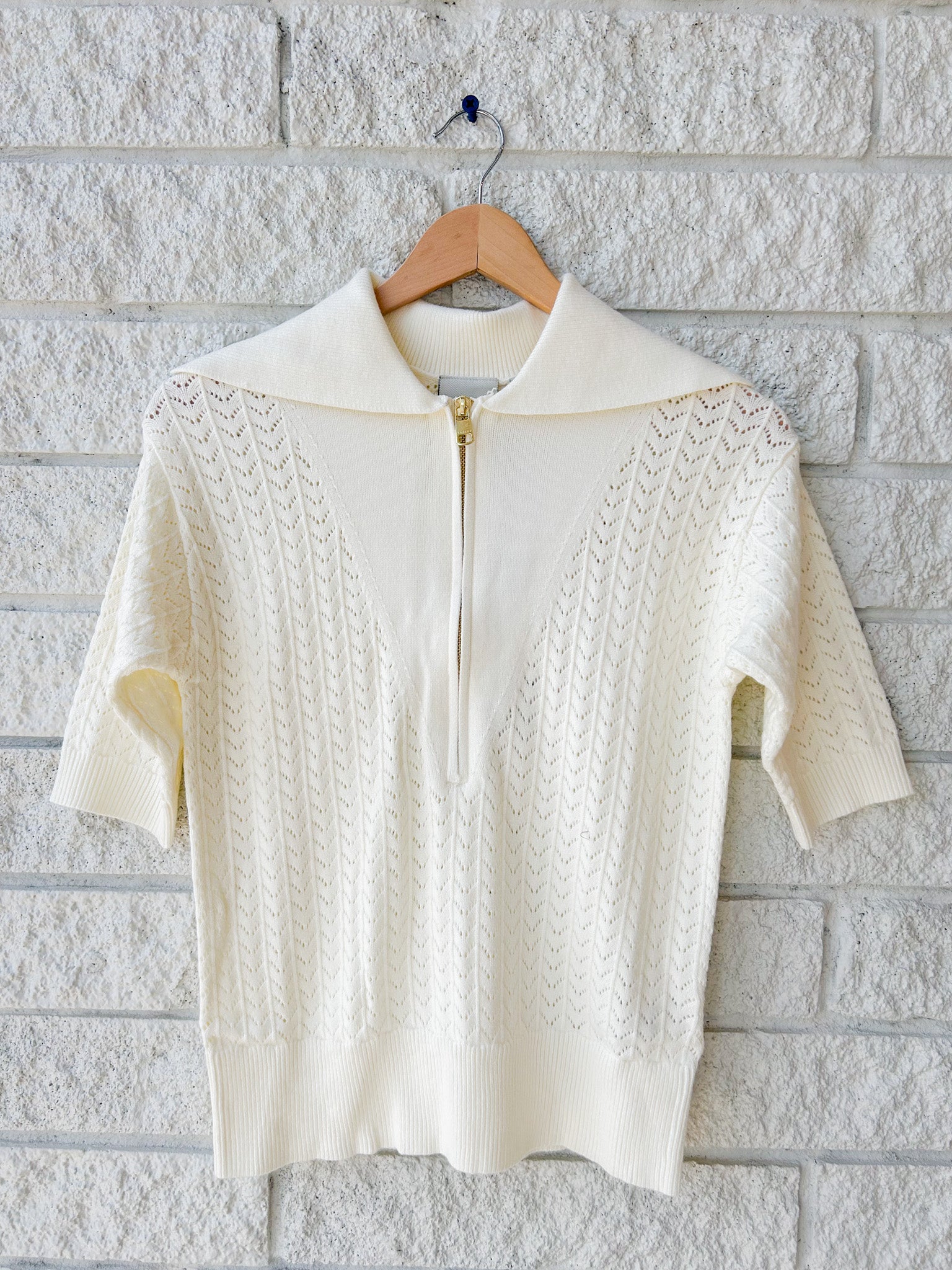 Arney Half Zip Knit Polo