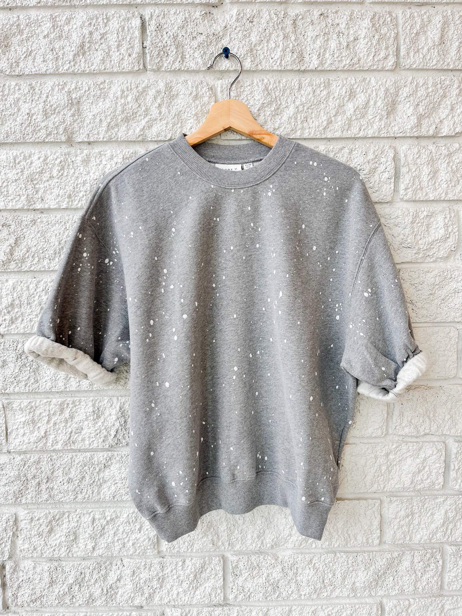 Short Sleeve Oversized Sweatshirt