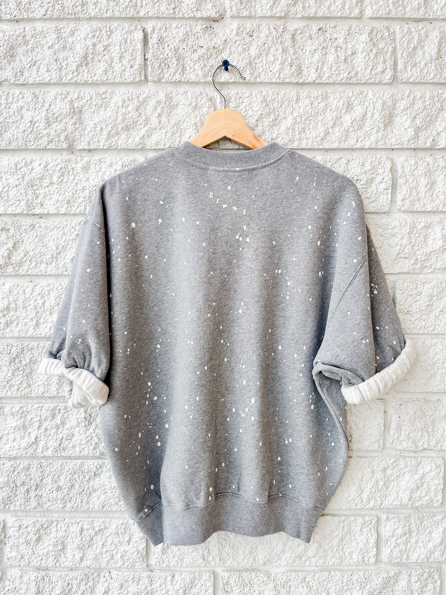Short Sleeve Oversized Sweatshirt