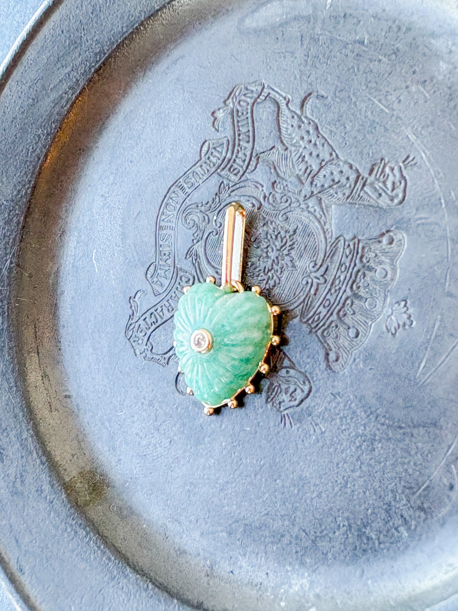 Isabel Amazonite Charm