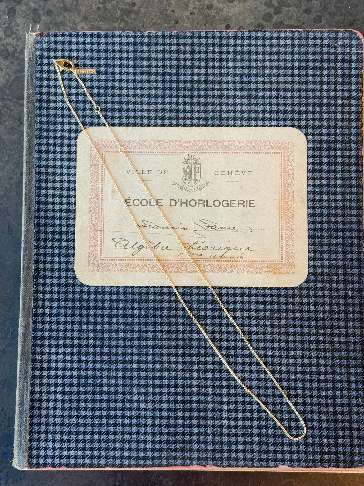 Rae Cable Chain Necklace: 16"-18"