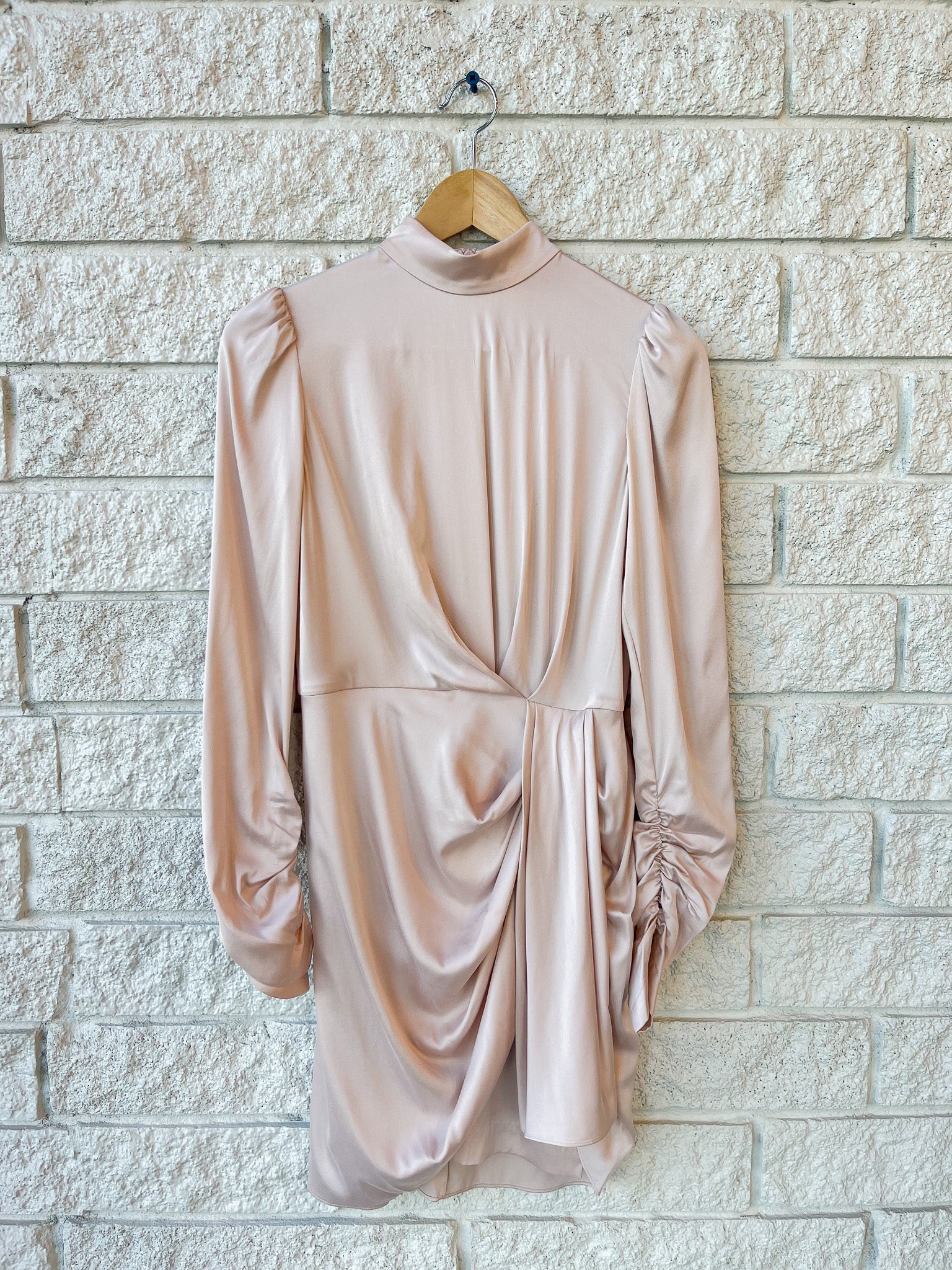 Draped Mini Dress