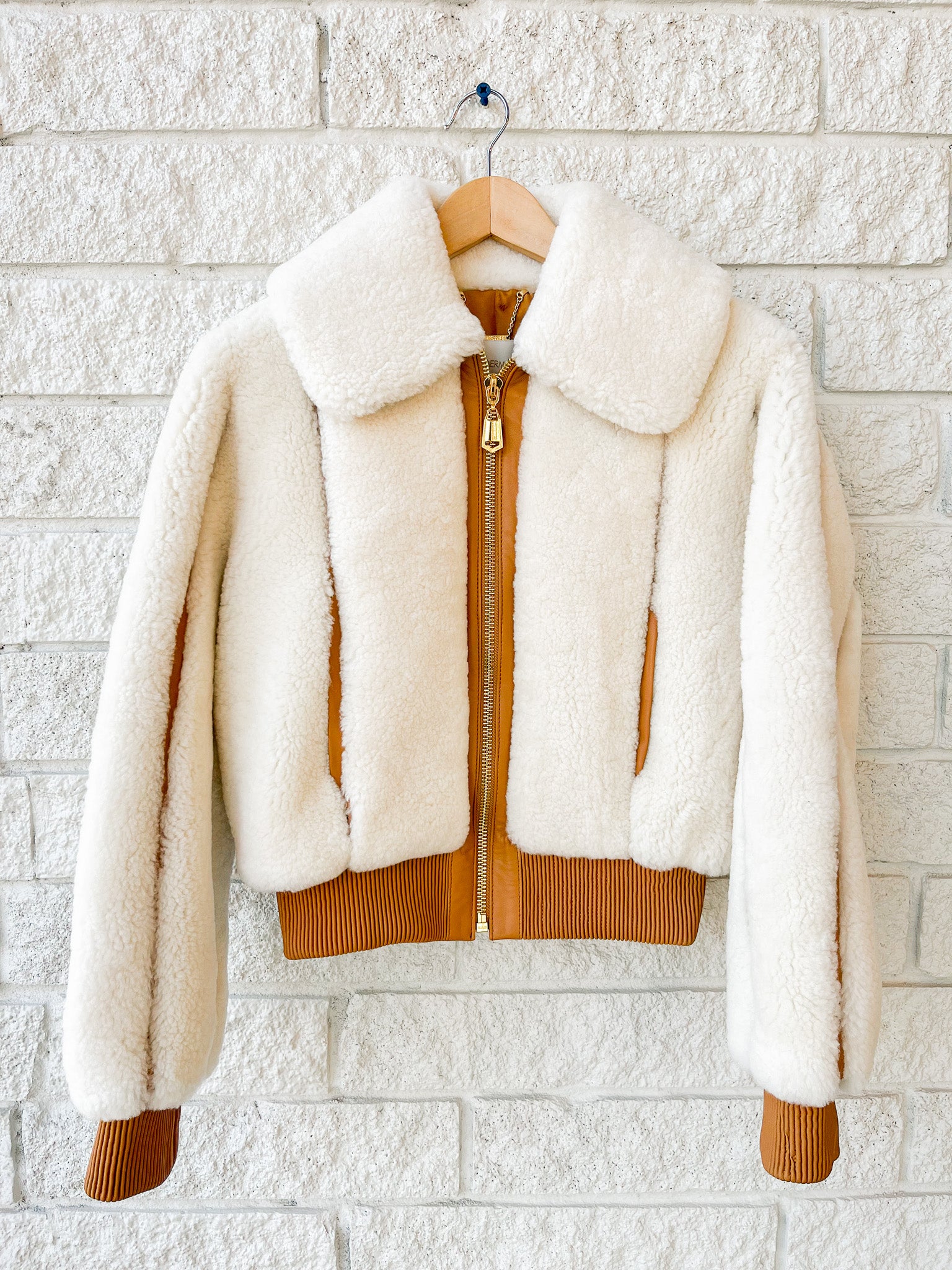 Hypnotic Shearling Bomber