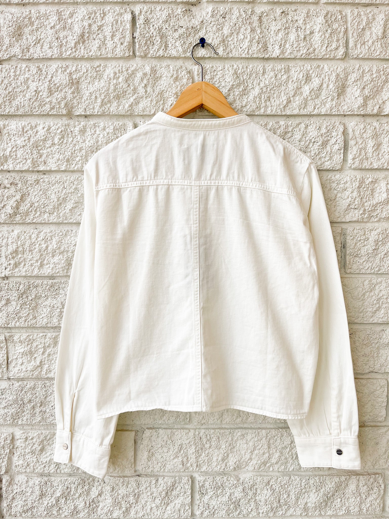Stand Collar Cut Off
