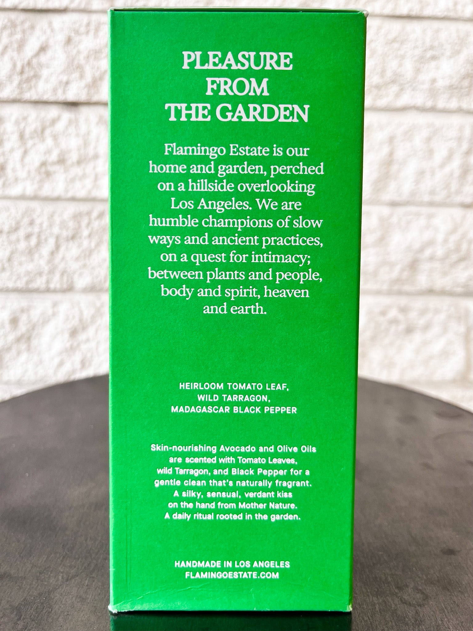 Heirloom Tomato Glass Hand Soap