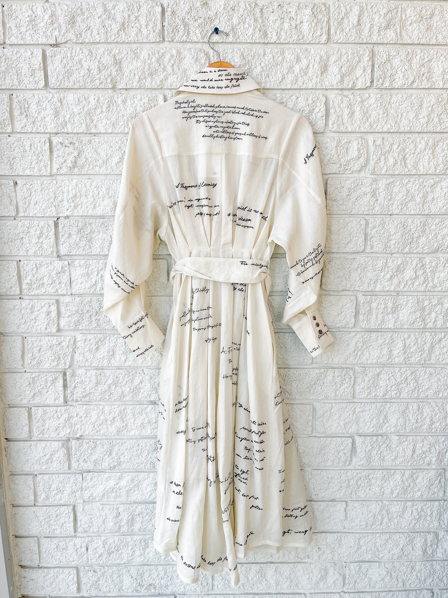 Dream Embroidered Shirt Dress