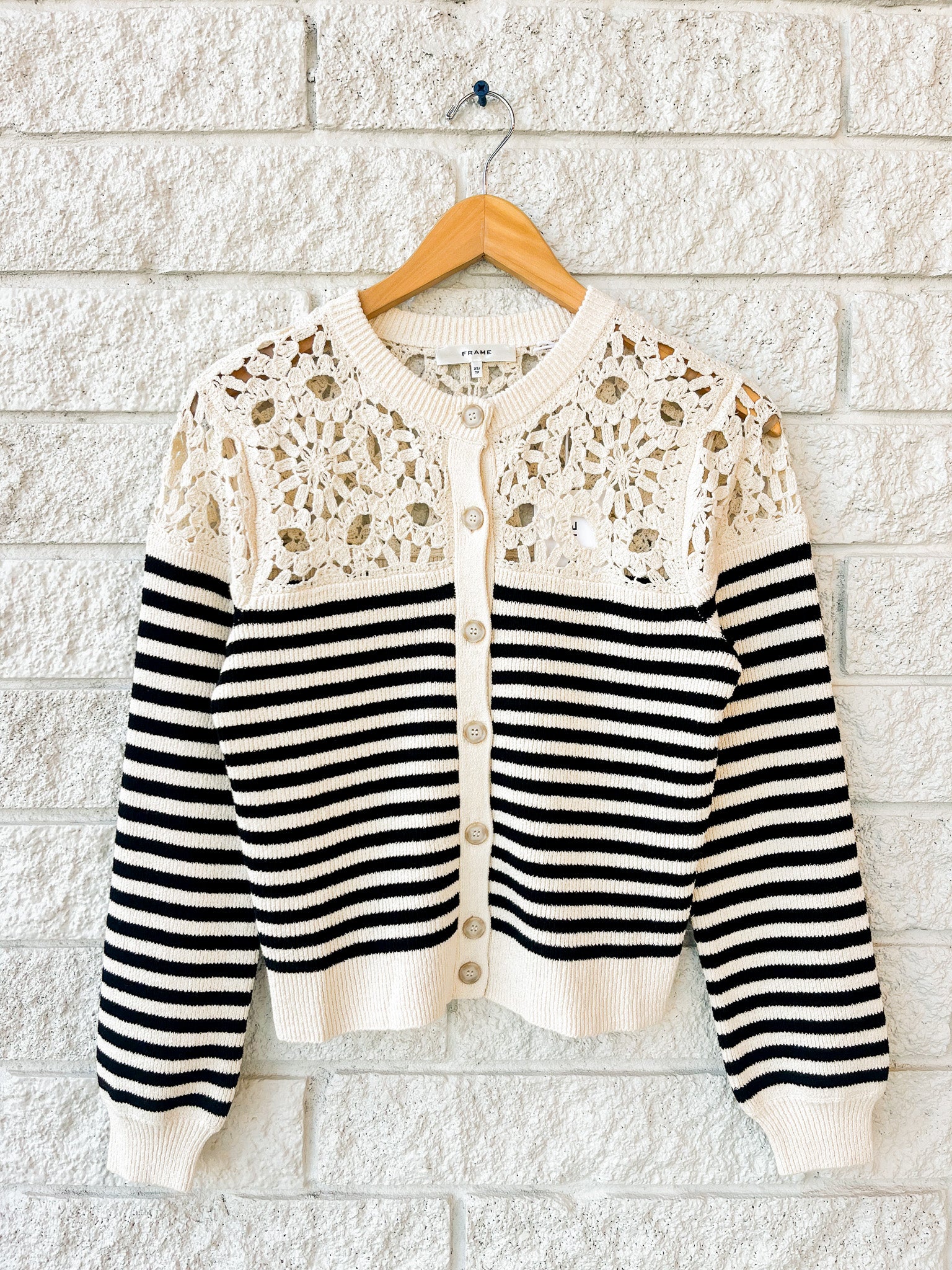 The Coastal Stripe Cardi