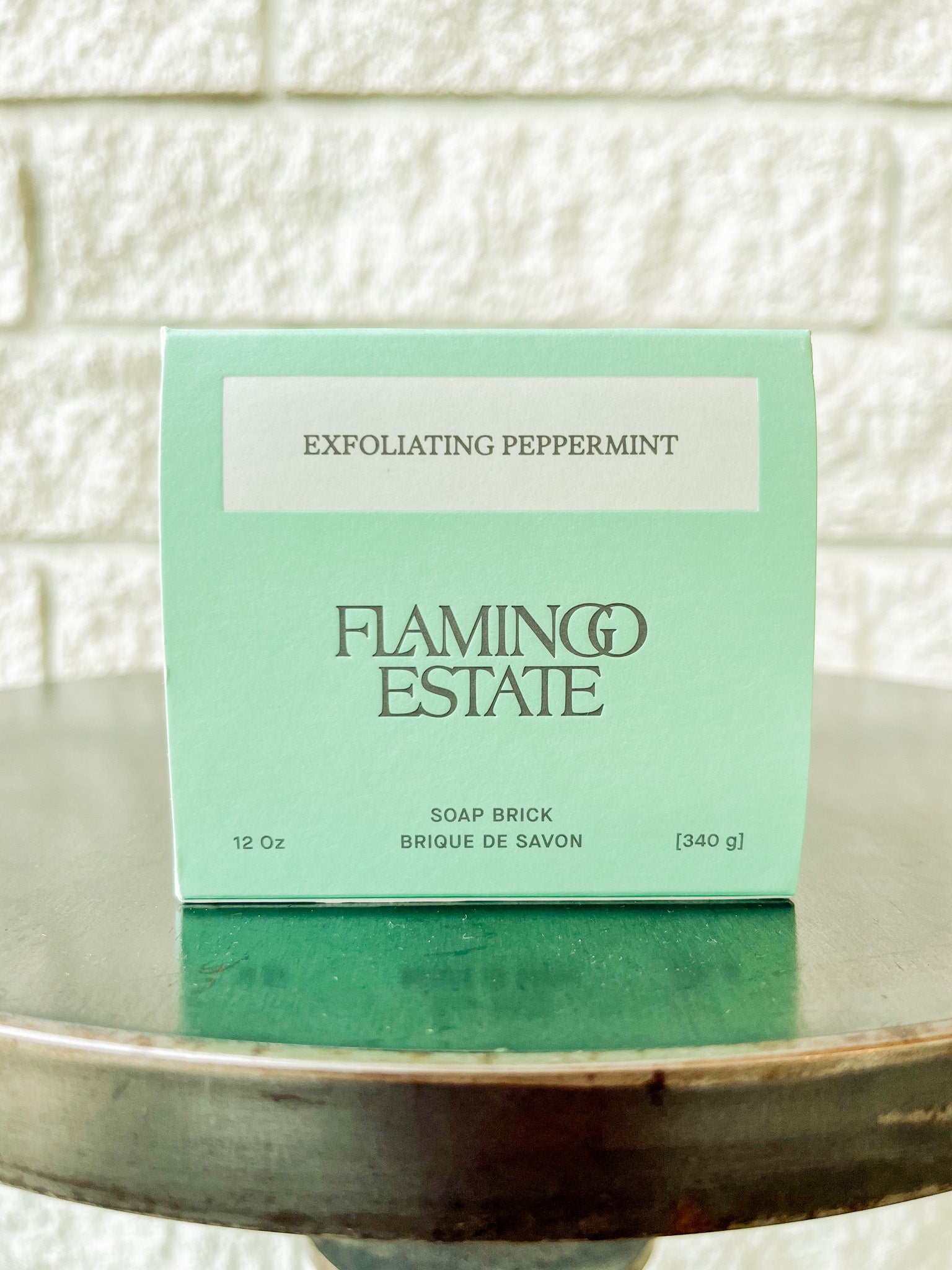 Exfoliating Peppermint Soap Brick
