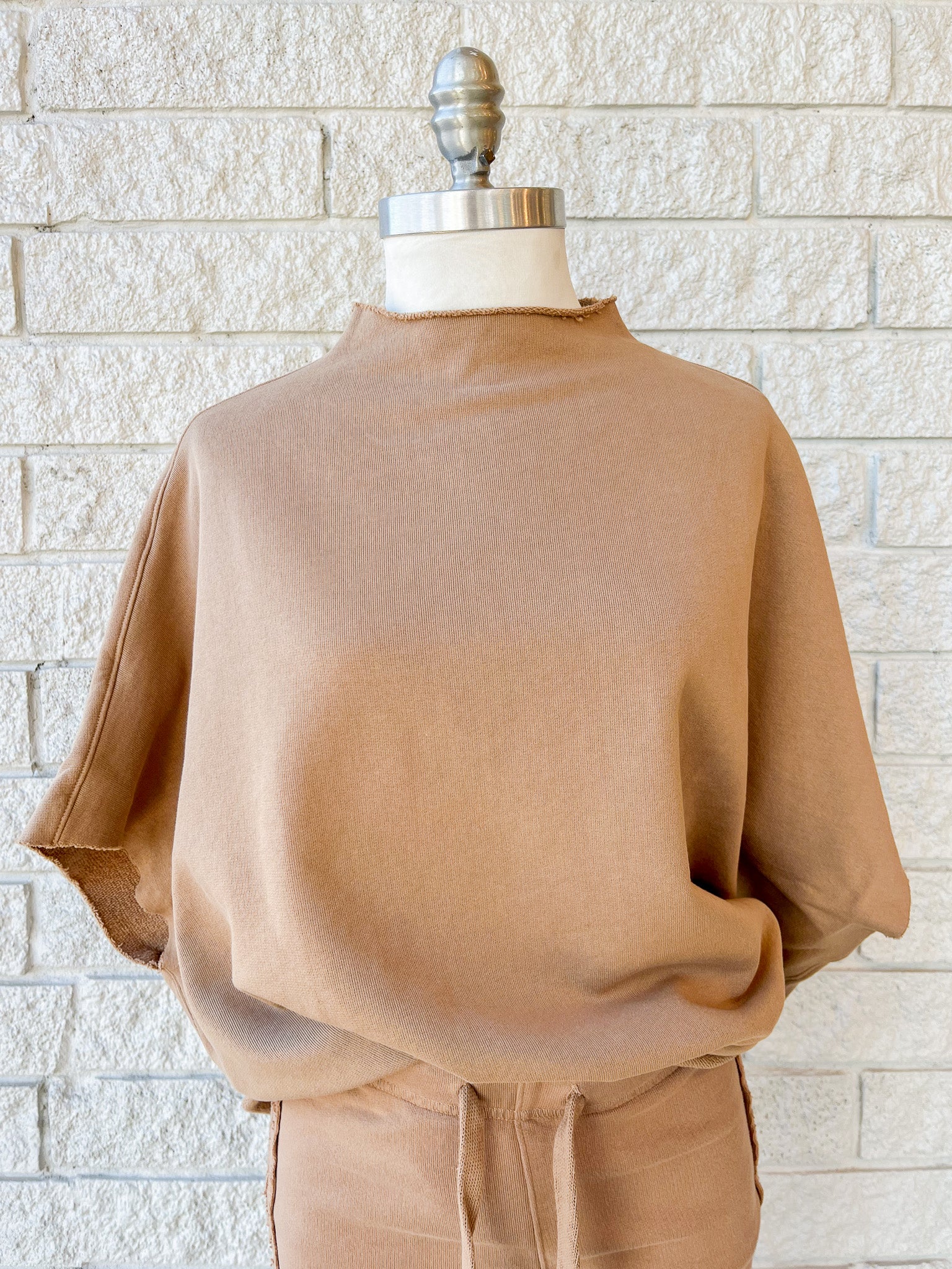 Audrey Funnel Neck Capelet