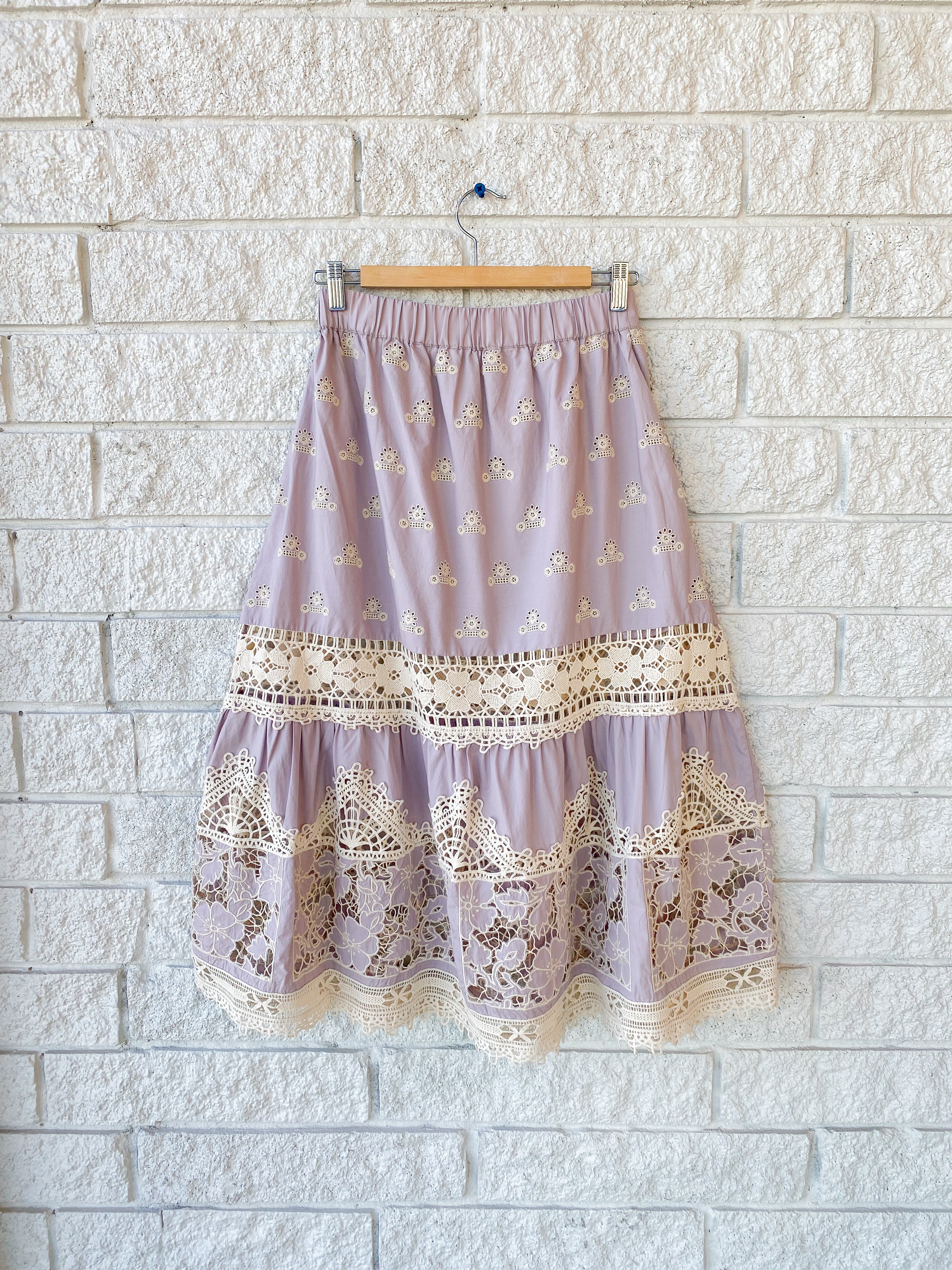 Joah Embroidery Skirt