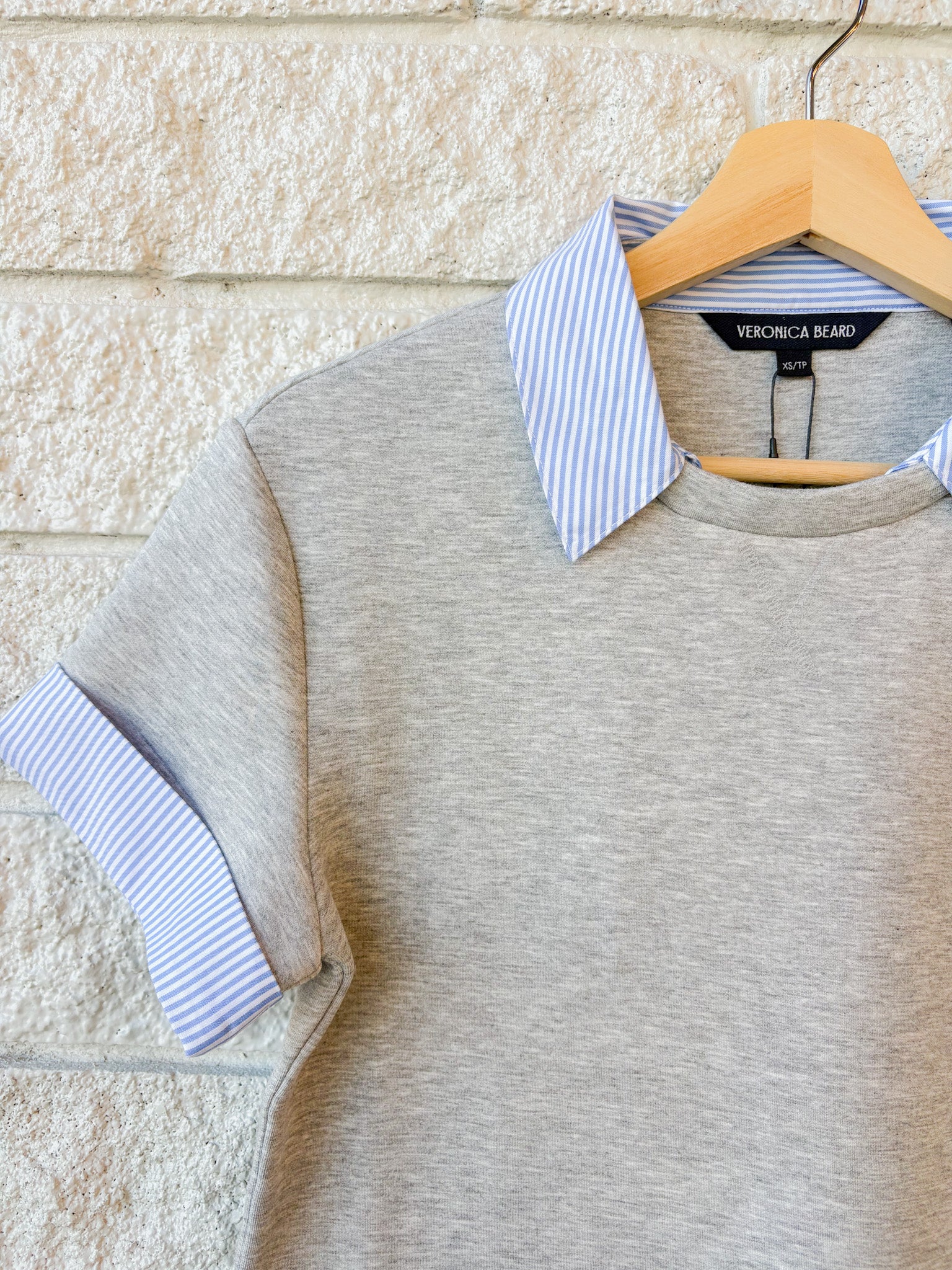 Stuyvesant Mixed Media Top