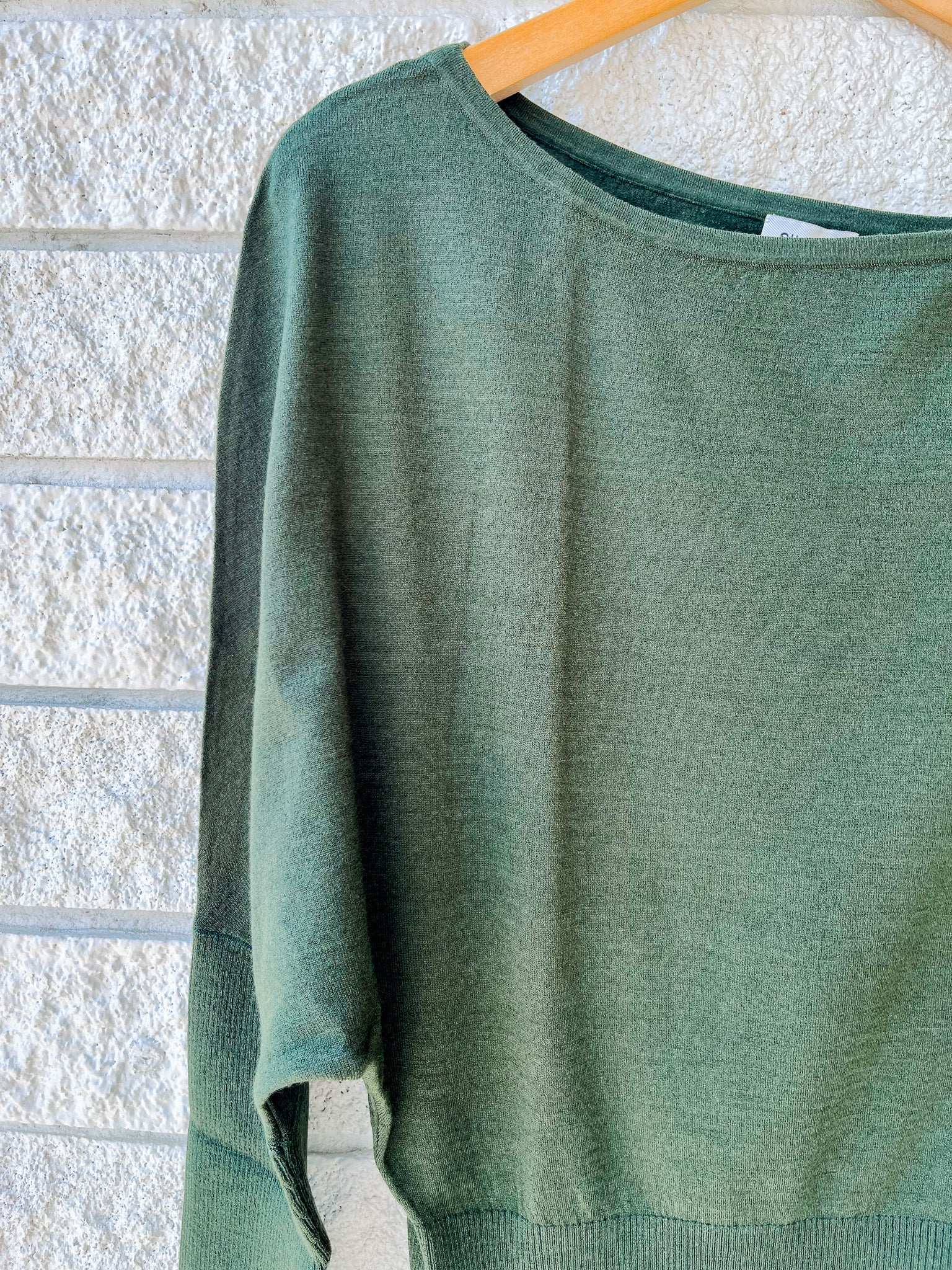 Lavina Draped Off shoulder Sweater