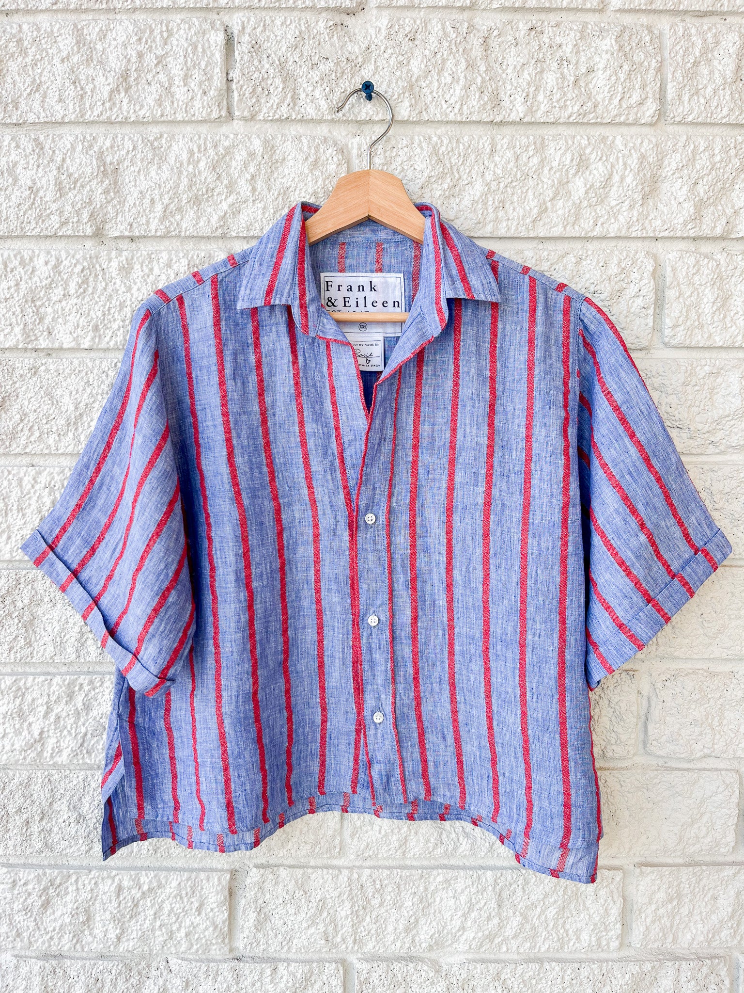 Rosie Short-Sleeve Button Up