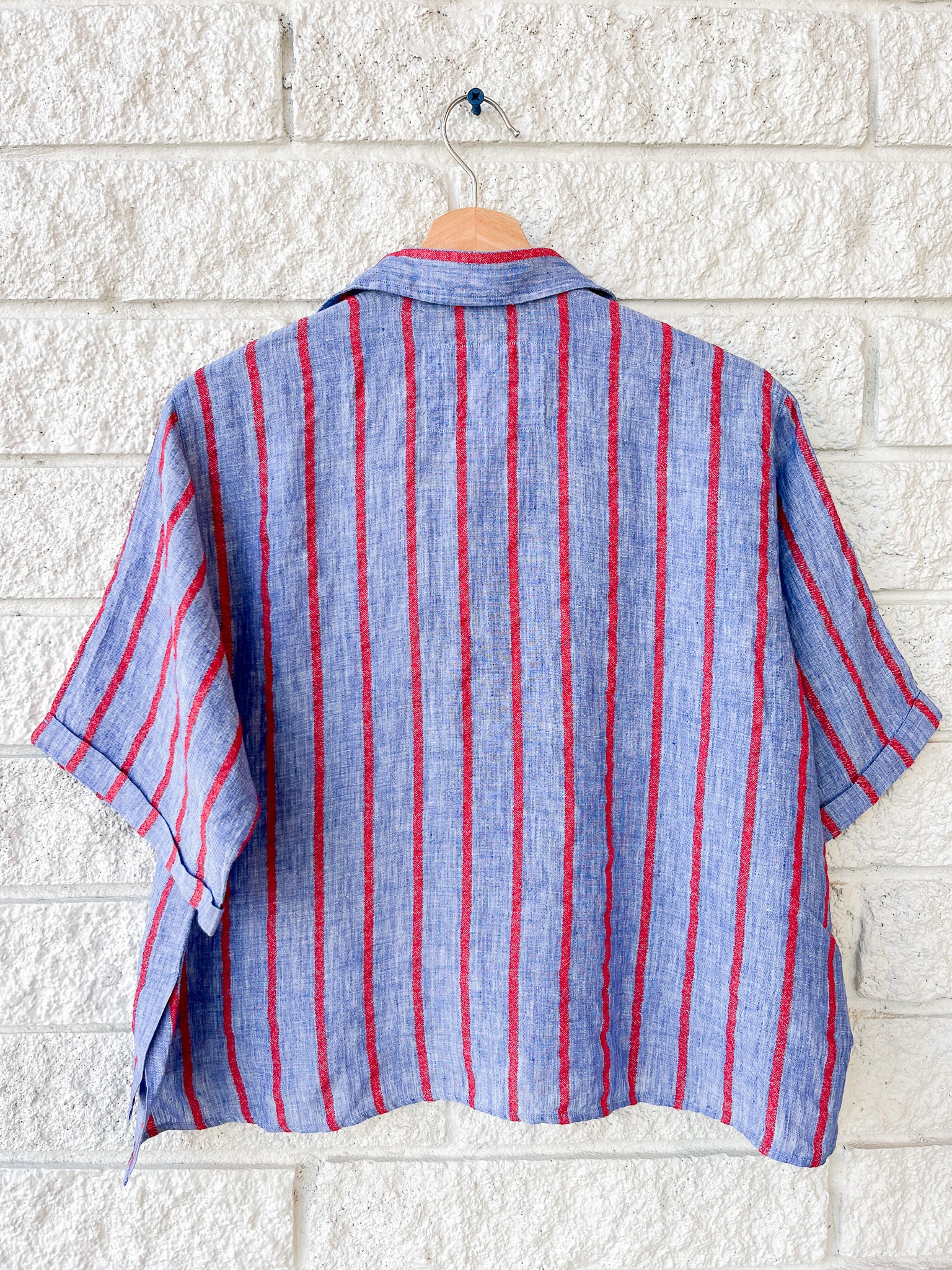 Rosie Short-Sleeve Button Up
