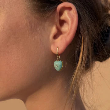 Isabel Amazonite Earrings