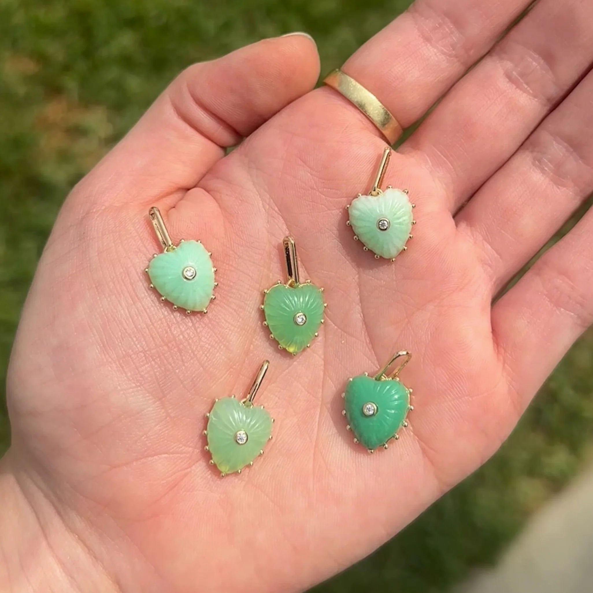 Isabel Chrysoprase Necklace