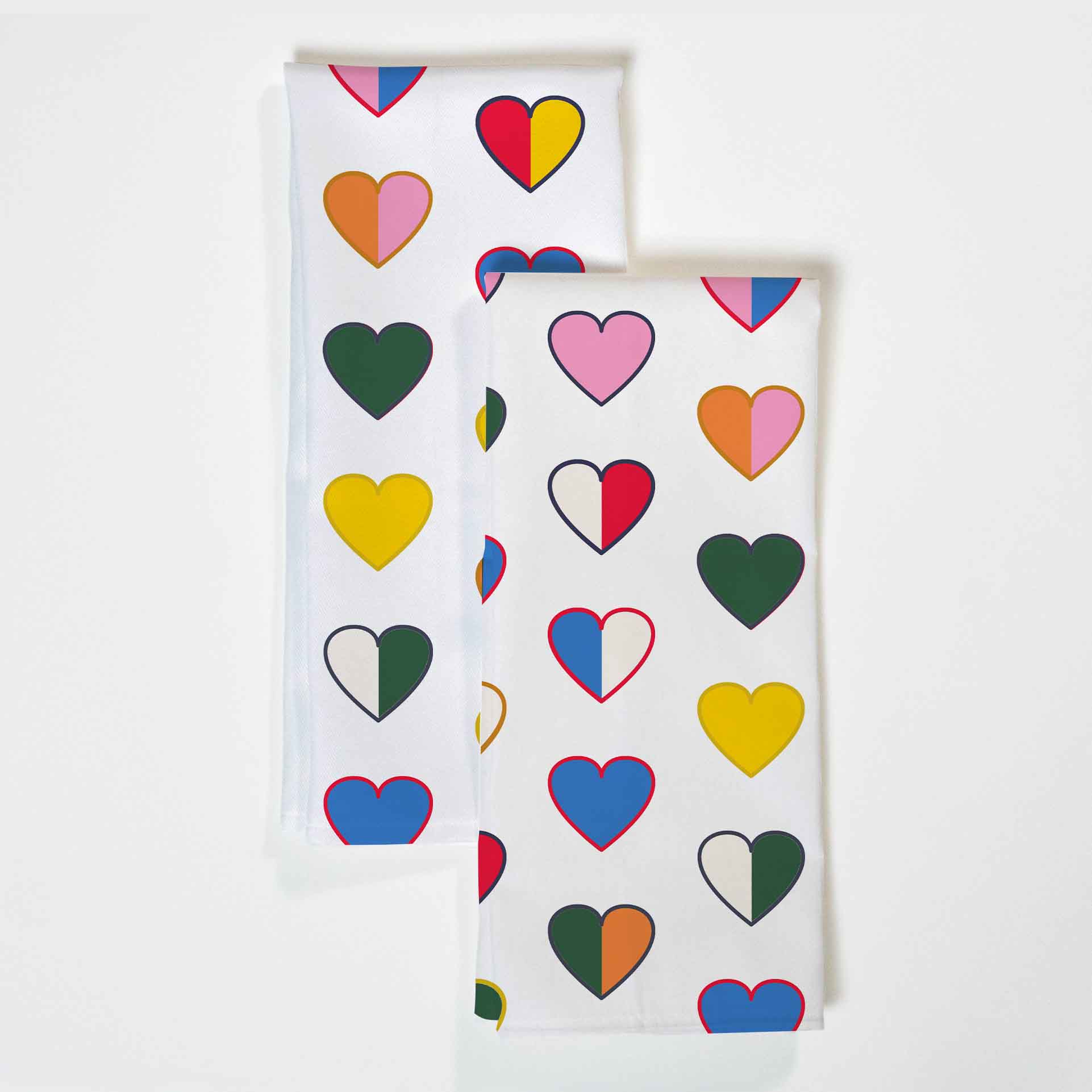 Amour Tea Towel Set