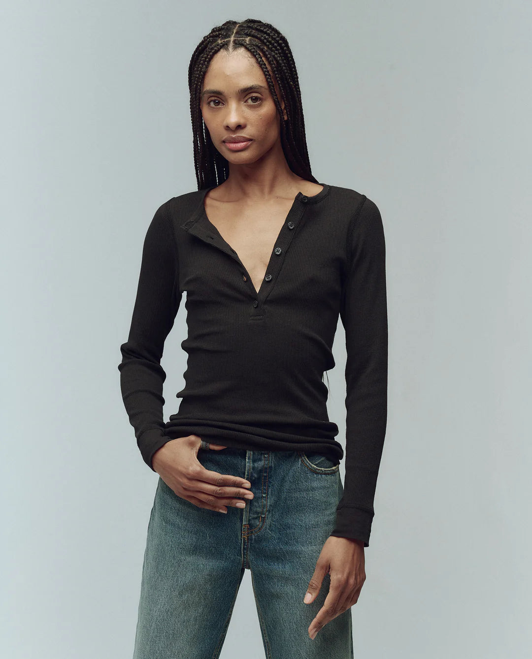 The Baby Rib Henley