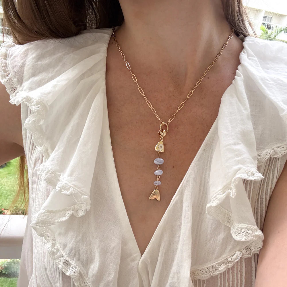 La Pez Blue Lace Charm