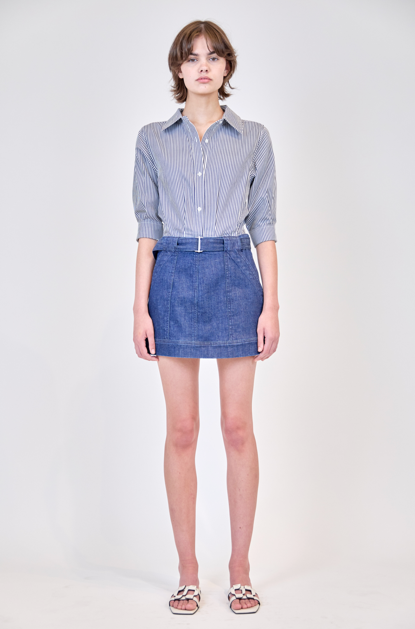 Harlowe Denim Mini Dress