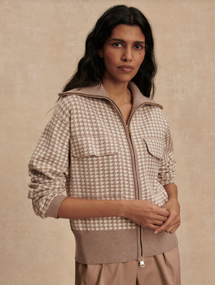 Ablett Jacquard Knit Jacket