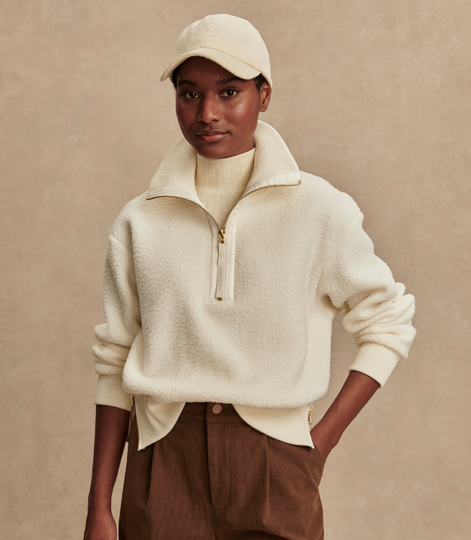 Roselle Half Zip Fleece