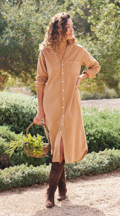 Rory Maxi Shirtdress