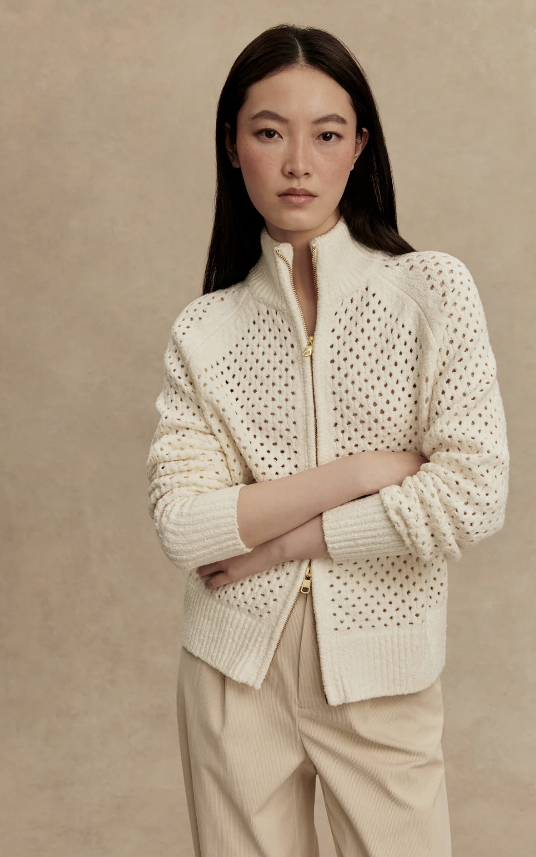 Mandy Boucle Knit Jacket