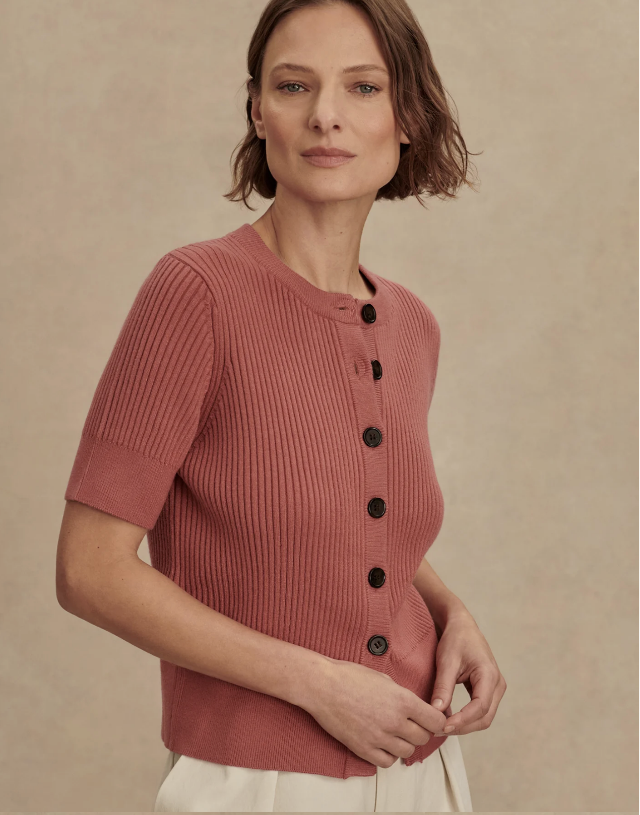 Micha Short Sleeve Cardigan