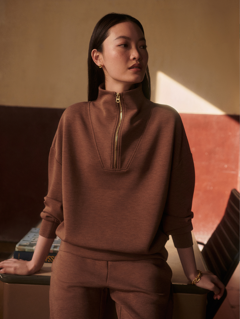 Hawley Half Zip Sweat