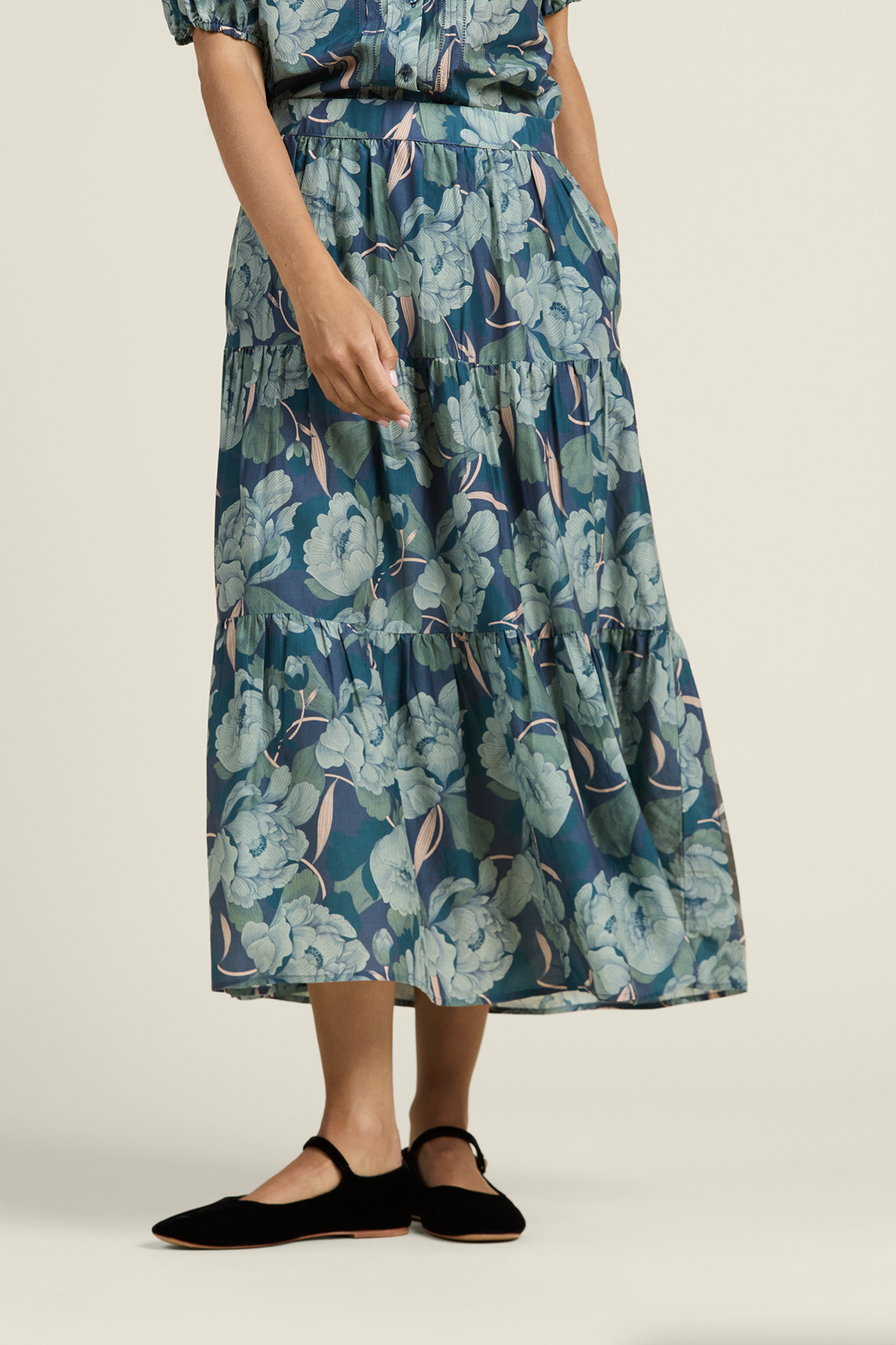 McKenna "C" Skirt Hushed Meadow