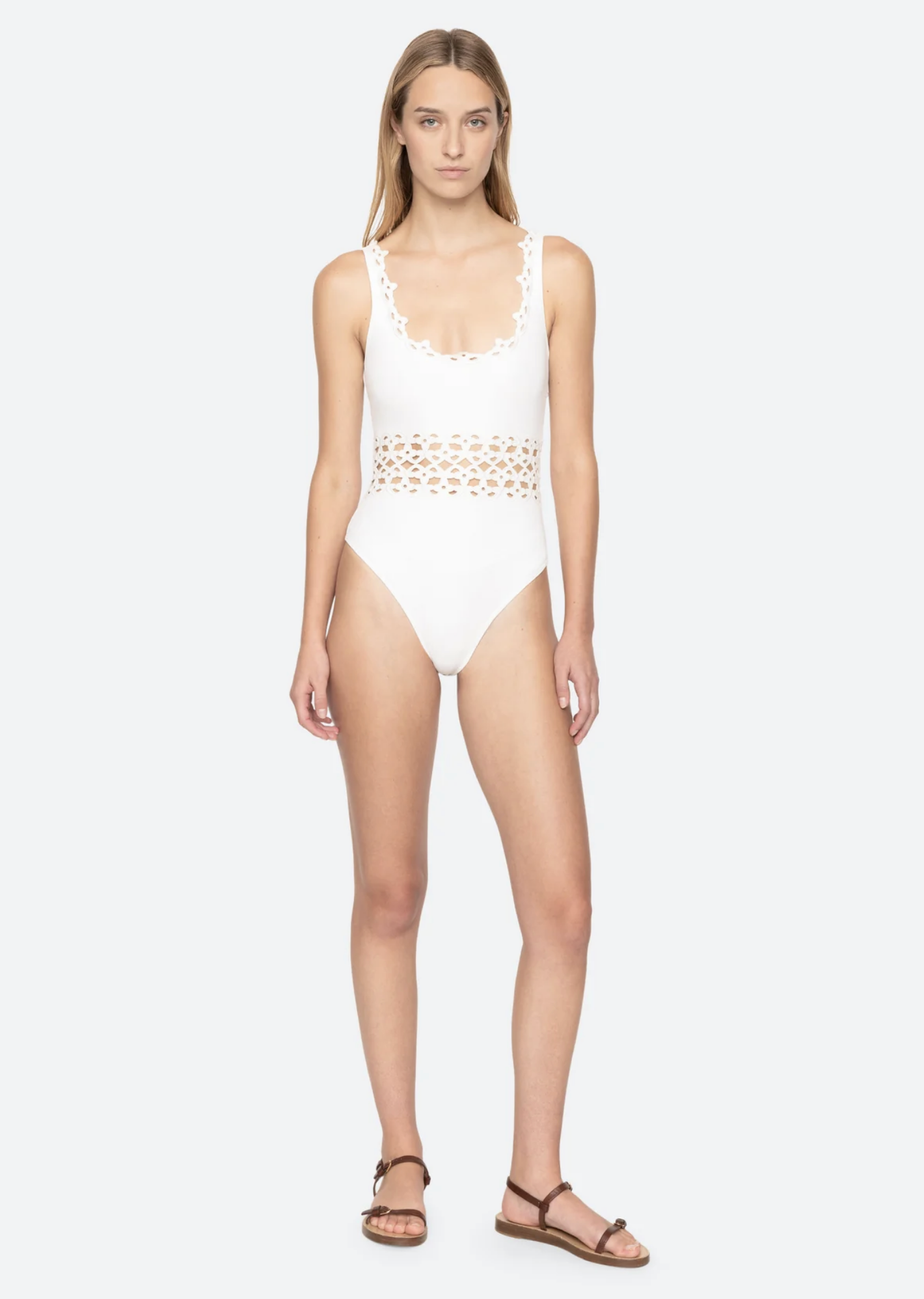 Leila Eyelet One Piece