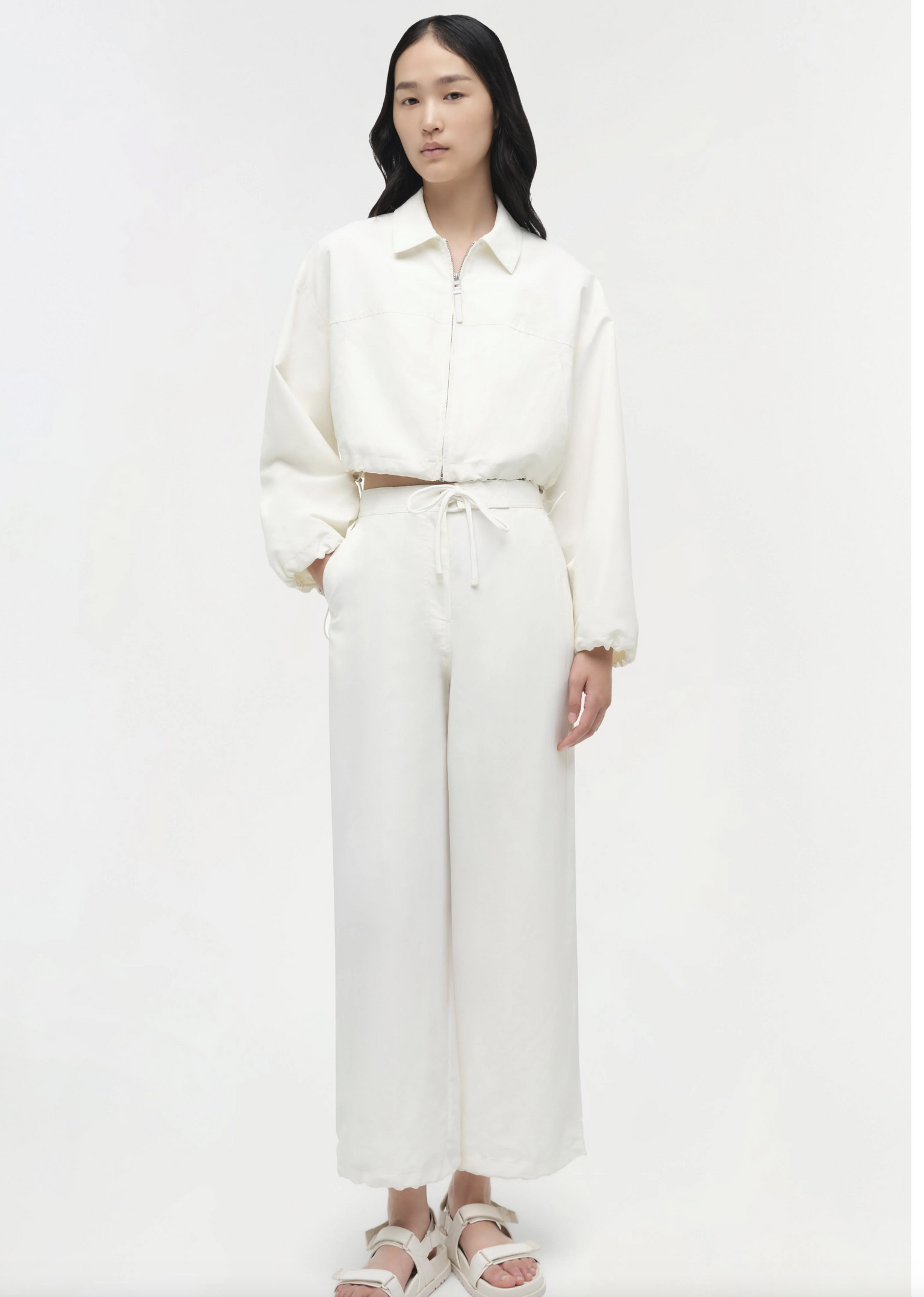 Lennox Cotton Straight Leg Pant