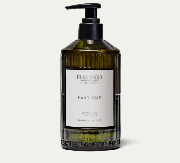 Rosemary Clary Sage Glass Hand Soap