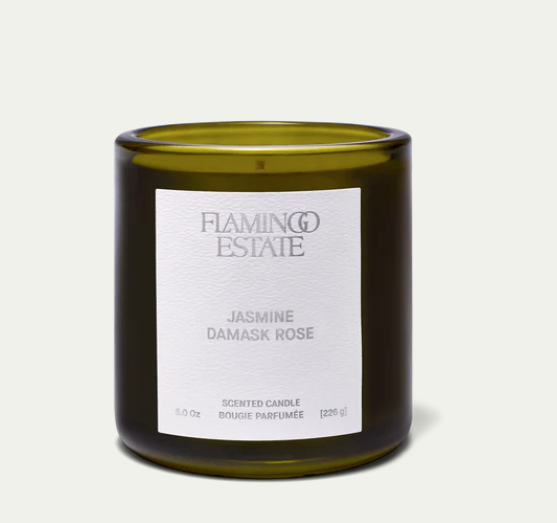 Jasmine Damask Rose Candle 8 Oz
