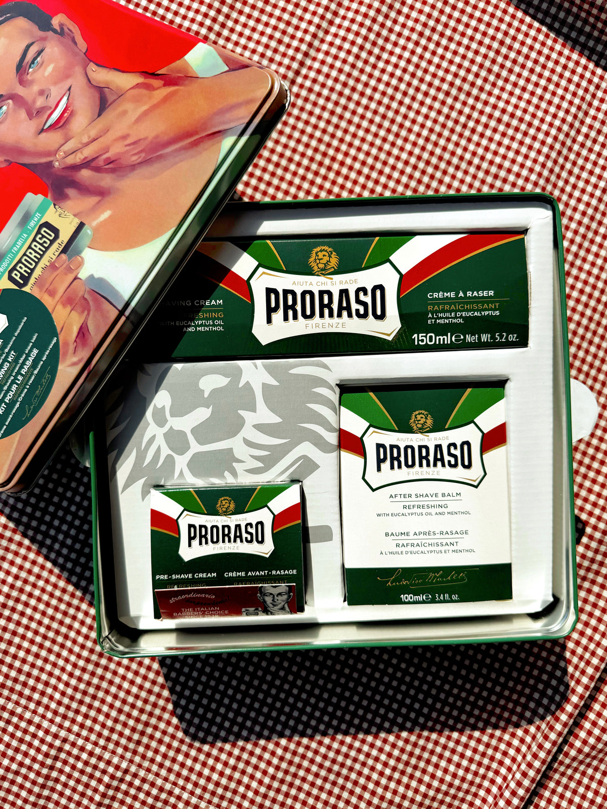 Proraso Vintage Gino Tin: Refreshing