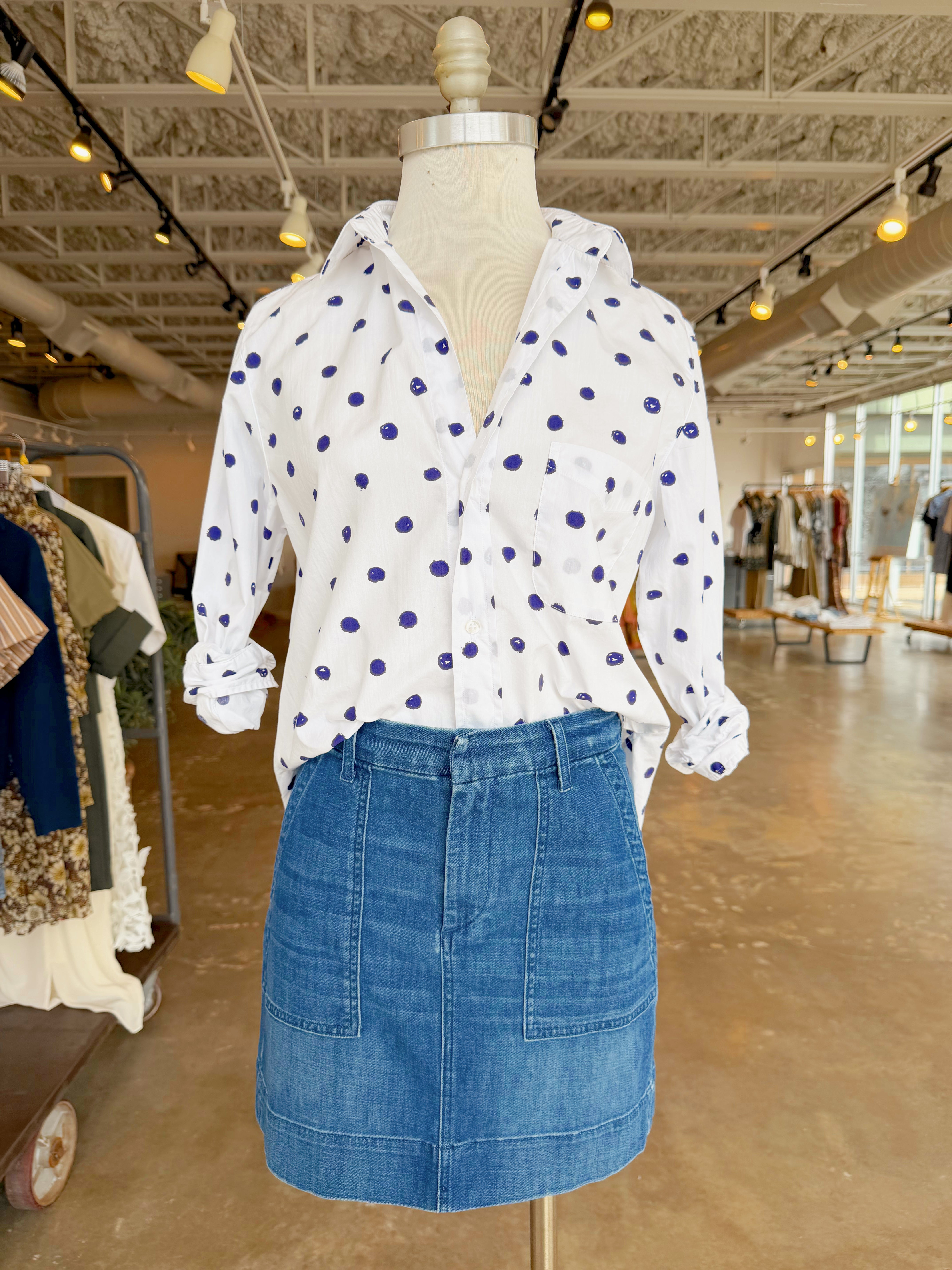 Silvio Untuckable Button- Up
