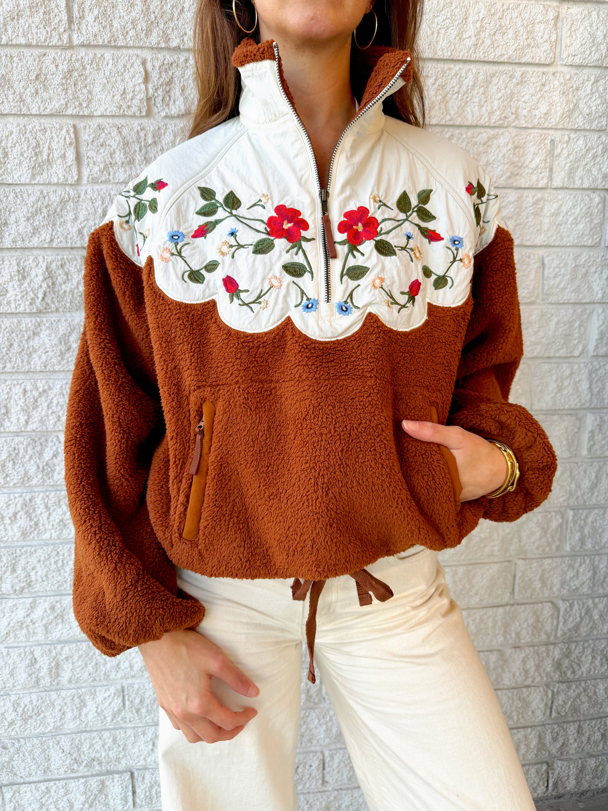 The Plush Wildflower Pullover