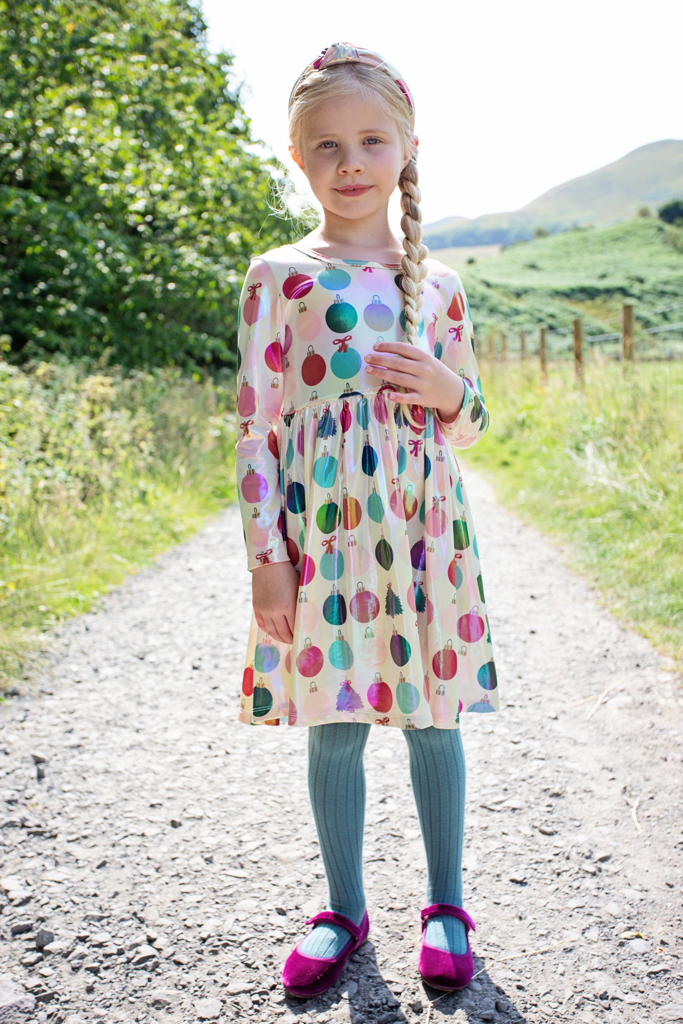 Girls Lamé Steph Dress