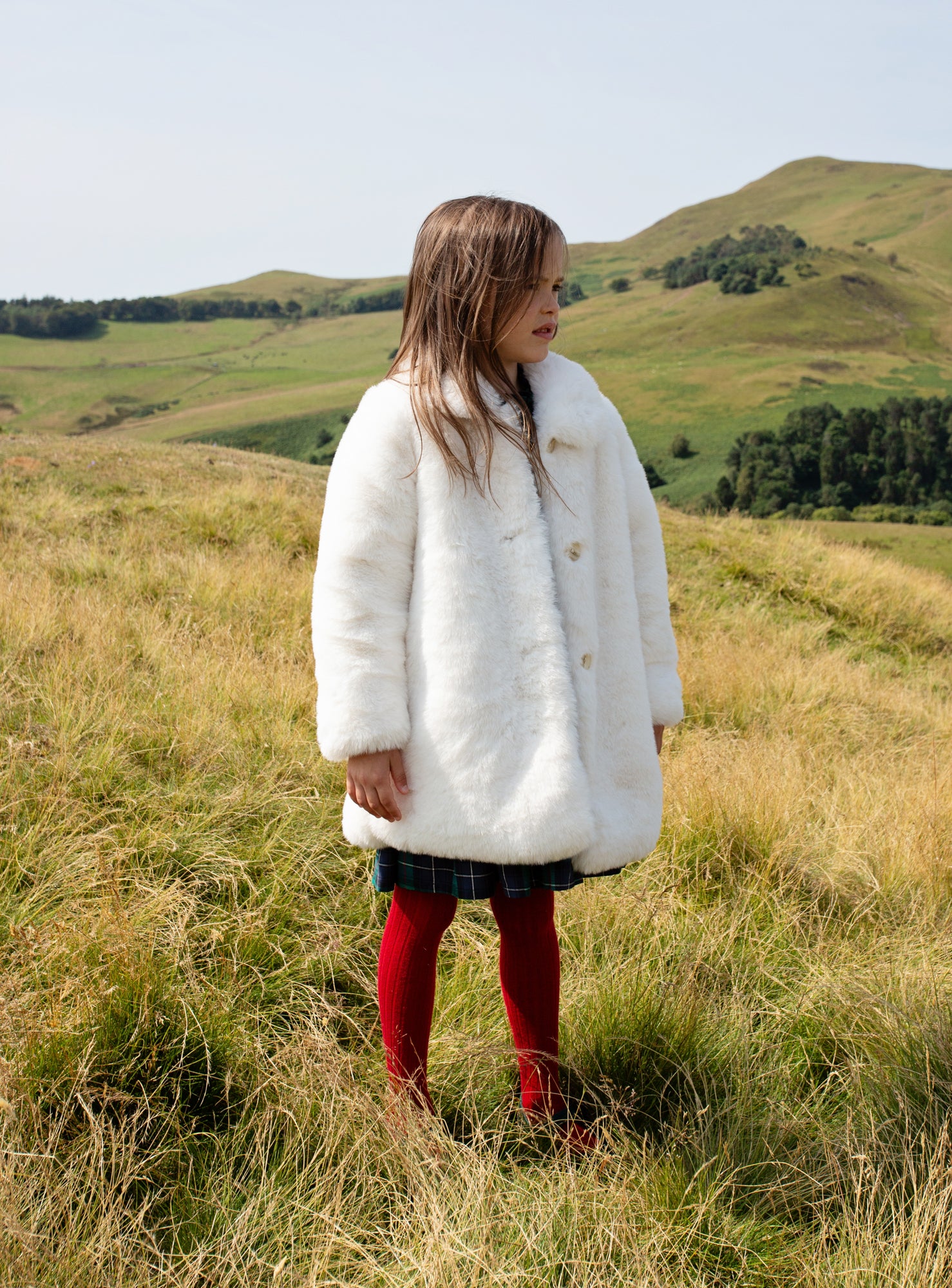 Girls Fur Kate Coat