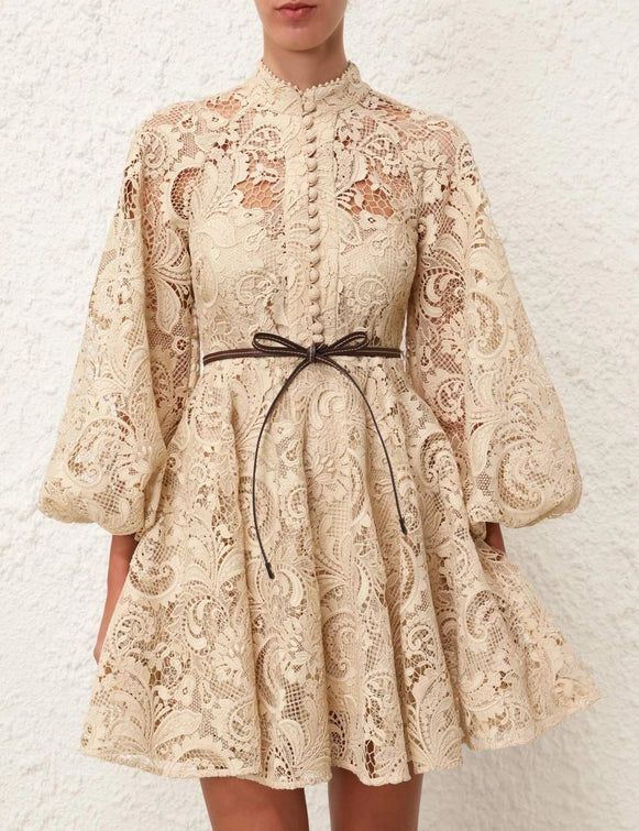 Waverly Lace Mini Dress