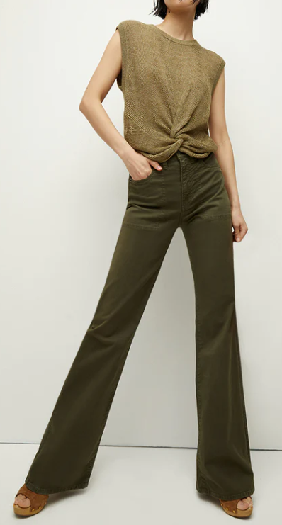 Crosbie Wide Leg With Patch Pocket