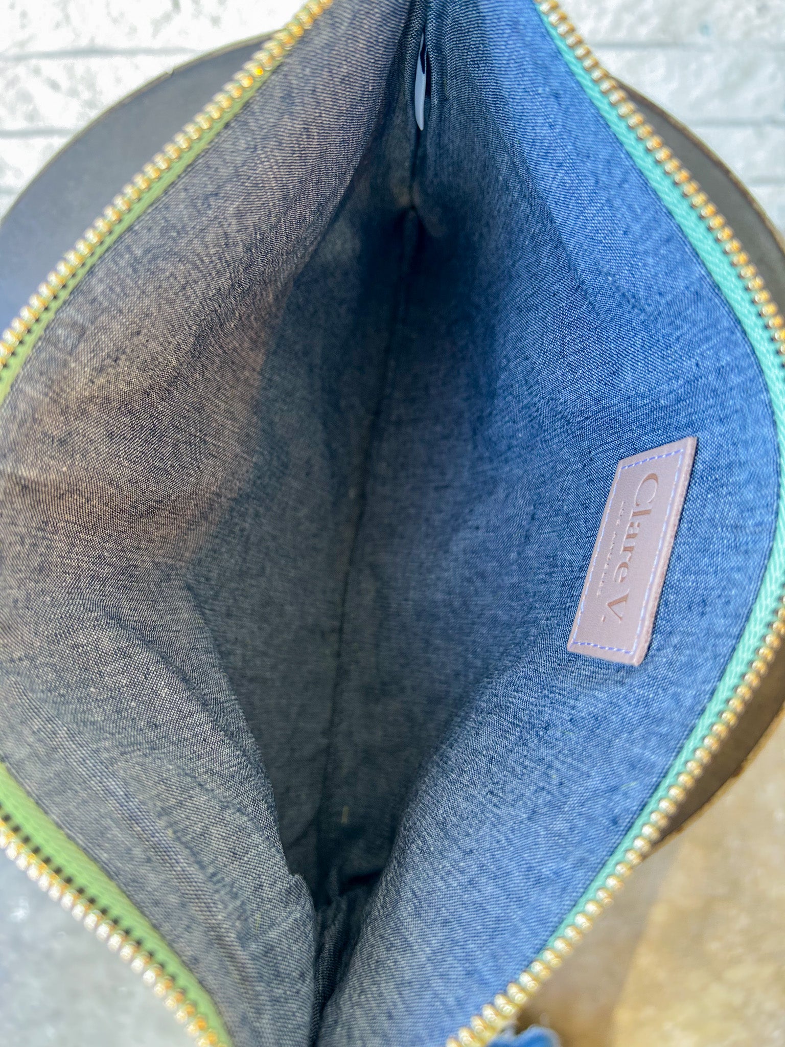 Flat Clutch w/ Tabs - Hair On