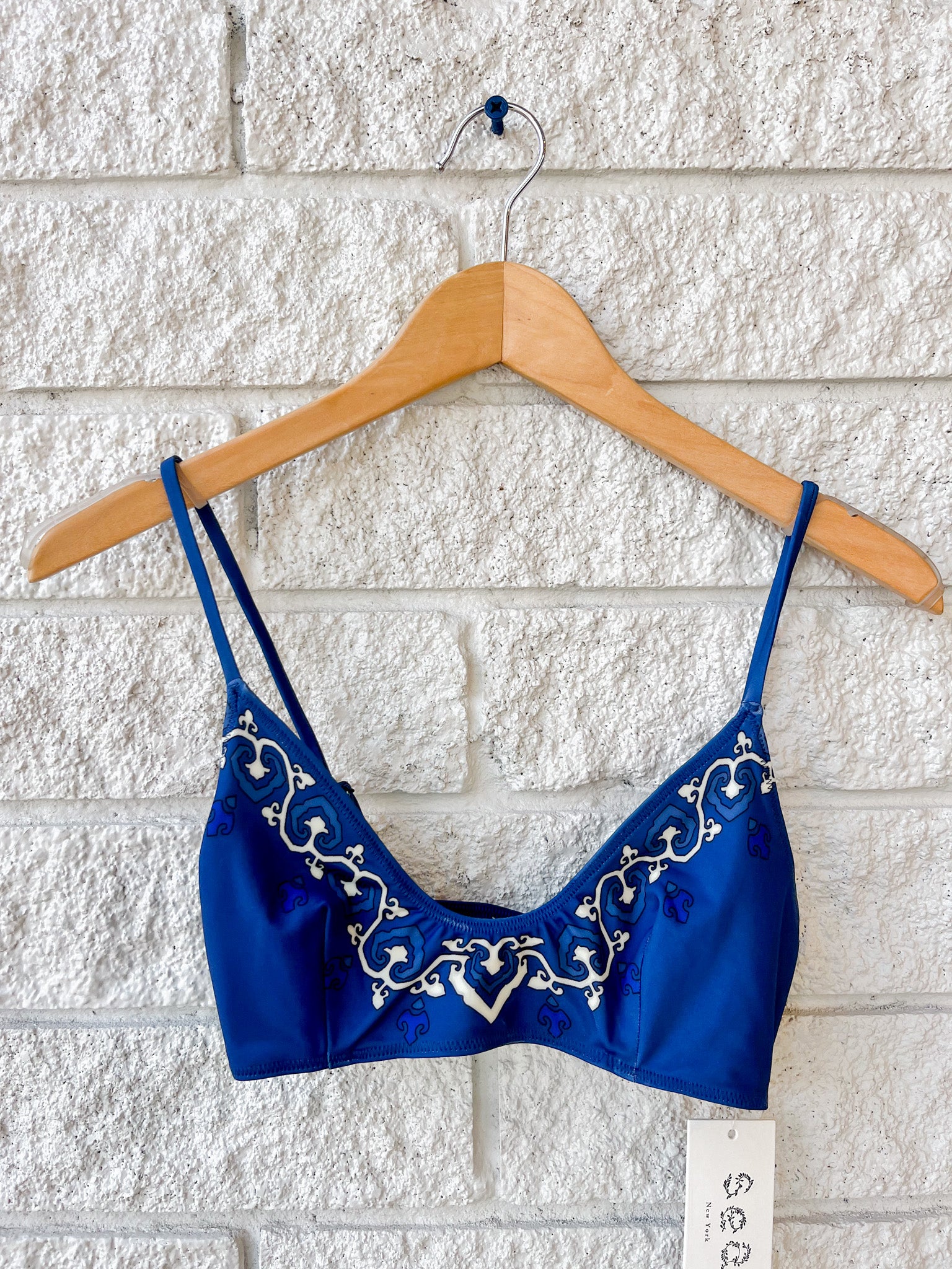 Blaise Print Bikini Top