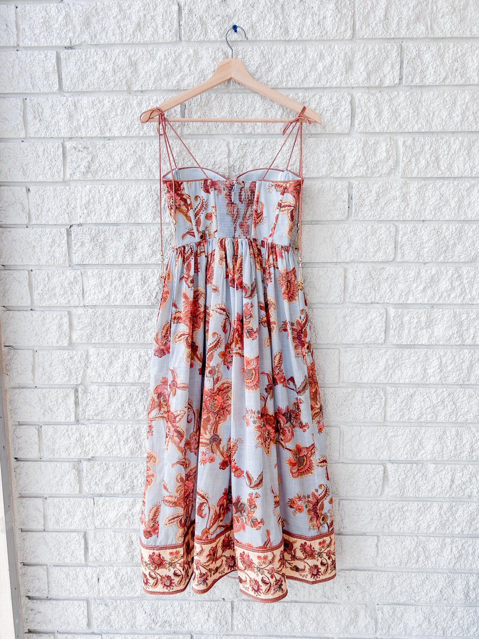 Aster Corset Midi Dress