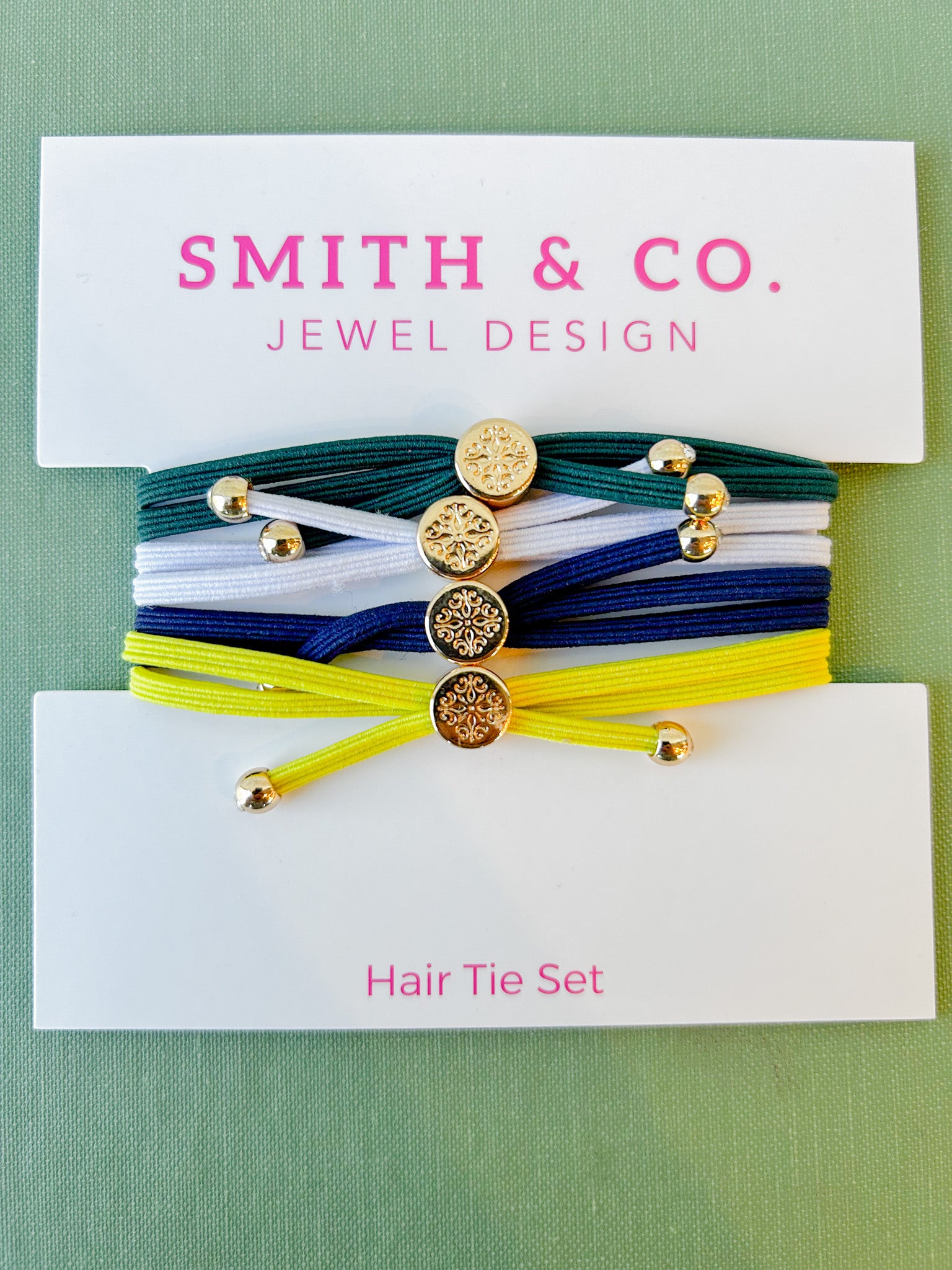 Skinny Hair Tie Set - Tennis with Love