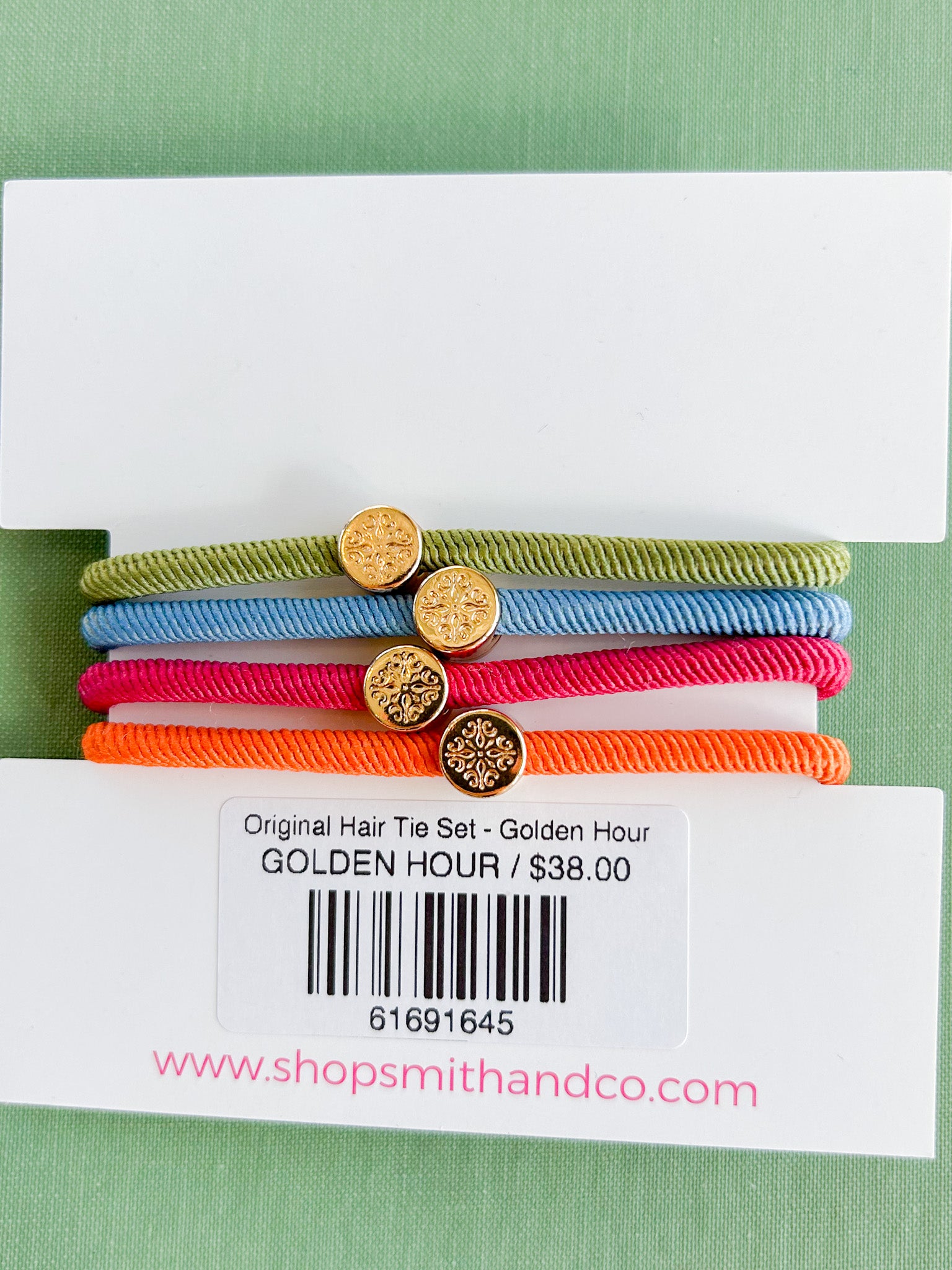 Original Hair Tie Set - Golden Hour