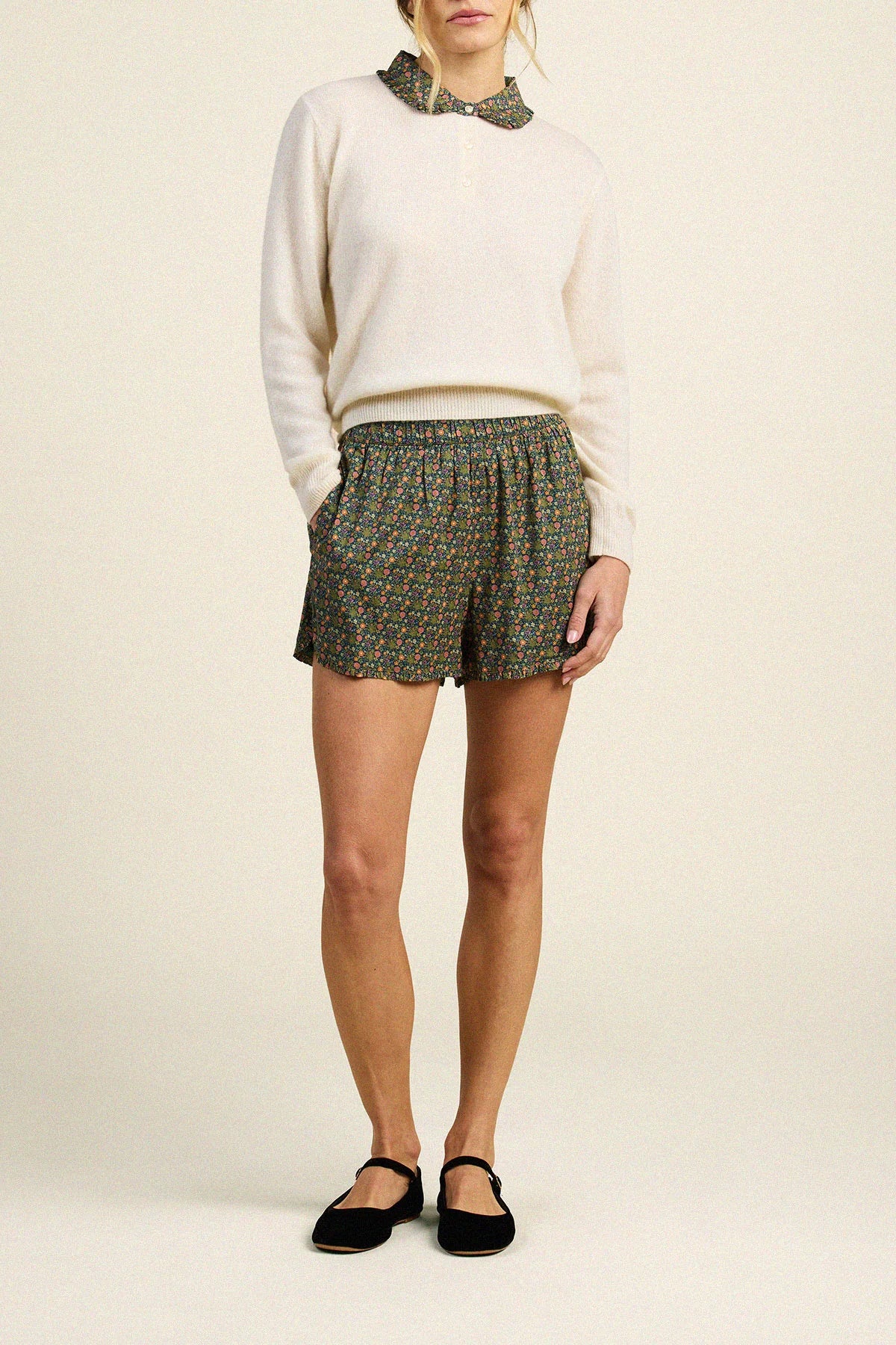 Clementine Sweater Ivy Road Ditsy