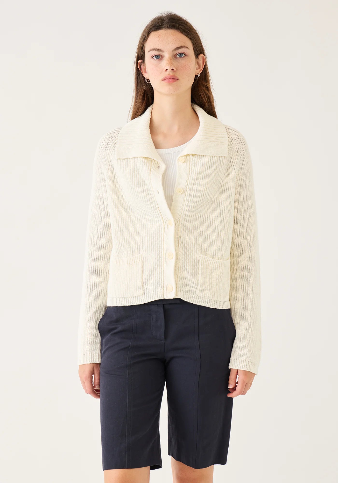 Morgan Cotton Linen Cardigan