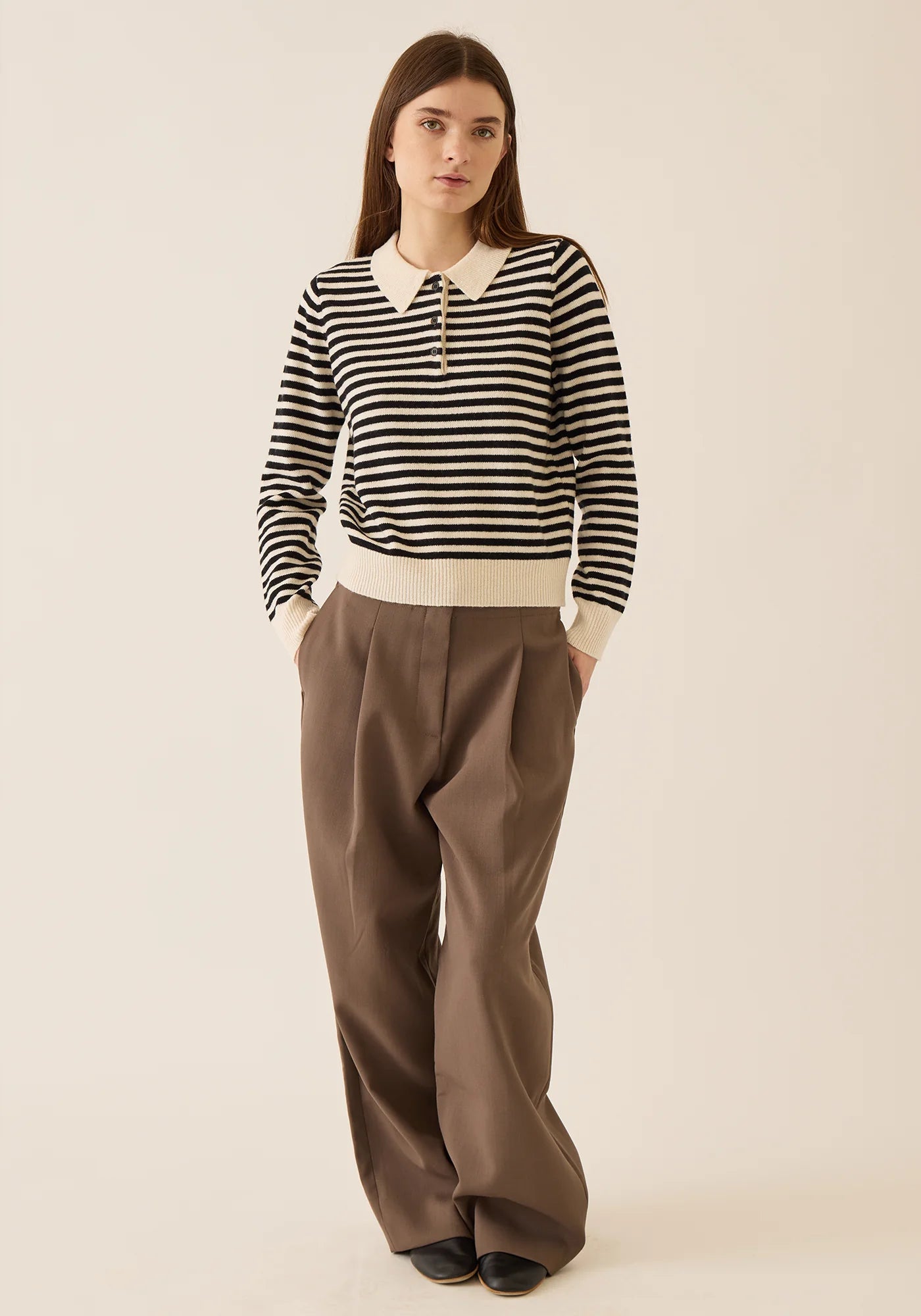 Riguel Lambswool Stripe Sweater